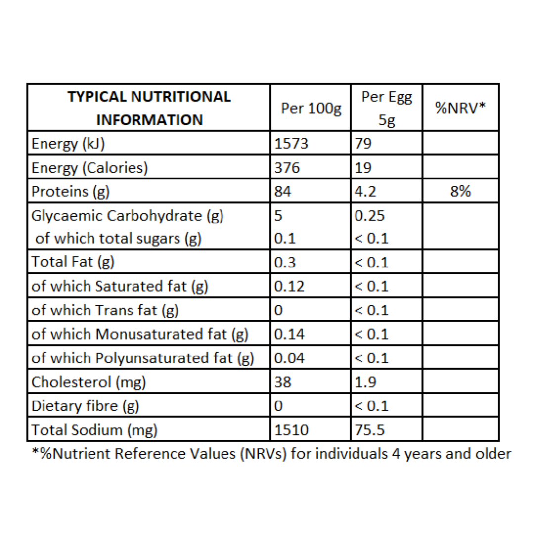 1kg Egg White Powder Pure Protein